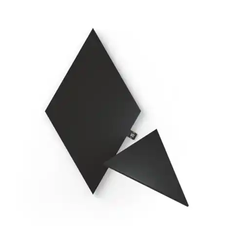 ⁨Nanoleaf Shapes Juodas Triangles Expansion Pack (3 panels)⁩ at Wasserman.eu