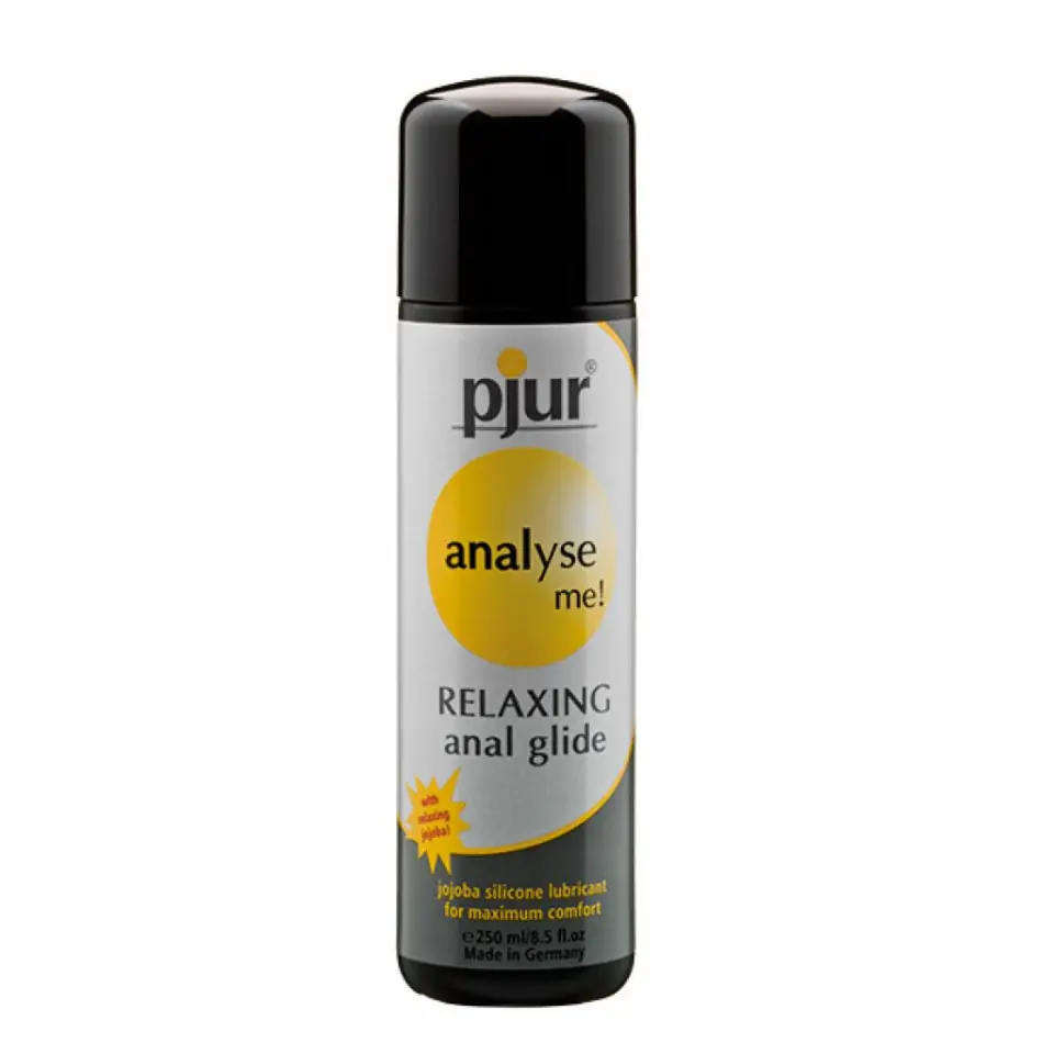 ⁨Odprężający silikonowy lubrykant analny - Pjur Analyse Me Relaxing Silicone 250 ml⁩ w sklepie Wasserman.eu