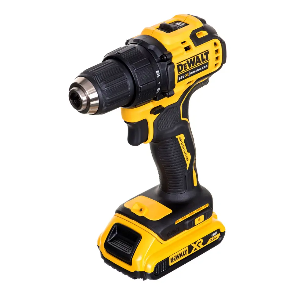 ⁨Wiertarko-wkrętarka 18V Dewalt DCD708D2T⁩ w sklepie Wasserman.eu