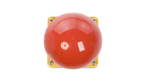 ⁨Duży przycisk bezpieczeństwa 1R 1Z z samopowrotem czerwony IP67 FAK-R/V/KC11/IY 229748⁩ w sklepie Wasserman.eu