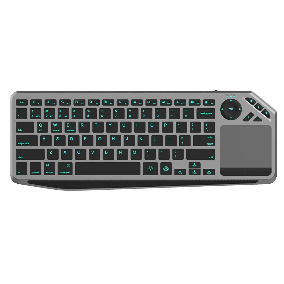 TECHLY BEZPRZEWODOWA KLAWIATURA DUALNA BT/RF TOUCH w sklepie Wasserman.eu