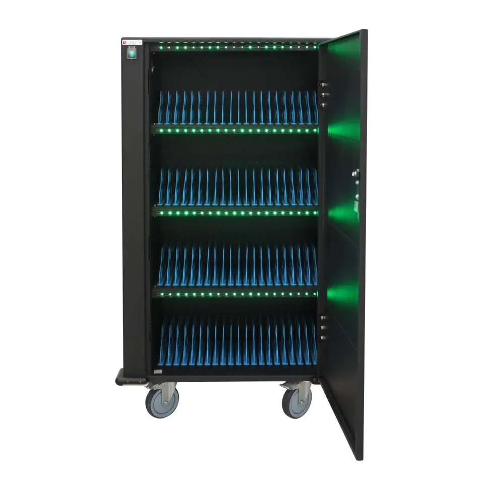⁨TECHLY STACJA ŁADUJĄCA URZĄDZENIA MOBILNE 80X USB-⁩ w sklepie Wasserman.eu