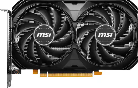 ⁨MSI GeForce RTX 4060 VENTUS 2X BLACK 8G OC NVIDIA 8 GB GDDR6 DLSS 3⁩ at Wasserman.eu