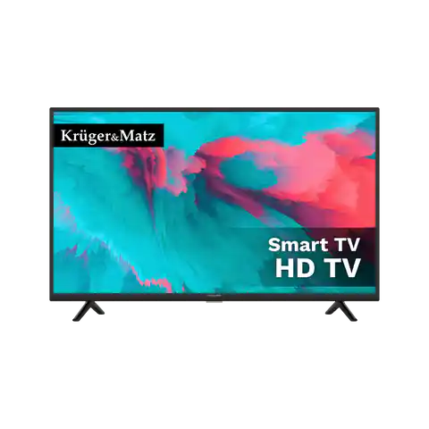 ⁨Telewizor Kruger&Matz 32" HD smart DVB-T2/S2 H.265 HEVC⁩ w sklepie Wasserman.eu