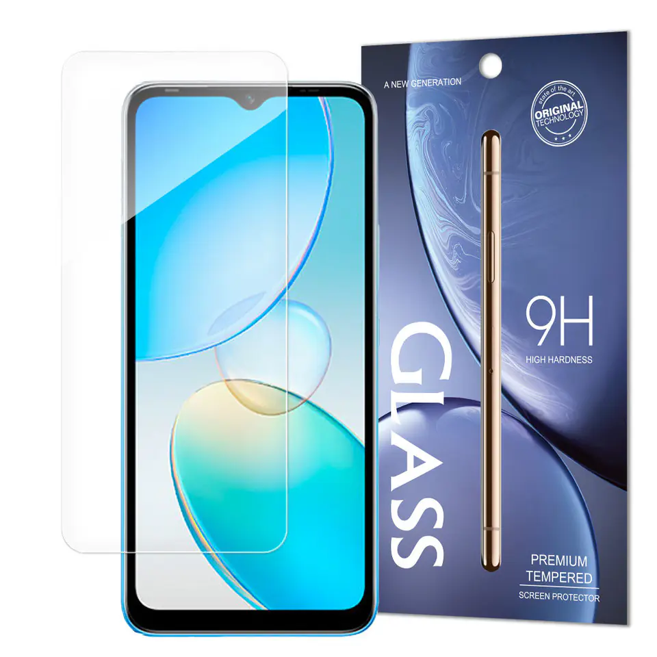 ⁨Tempered Glass szkło hartowane Infinix Hot 12i twardość 9H (opakowanie – koperta)⁩ w sklepie Wasserman.eu
