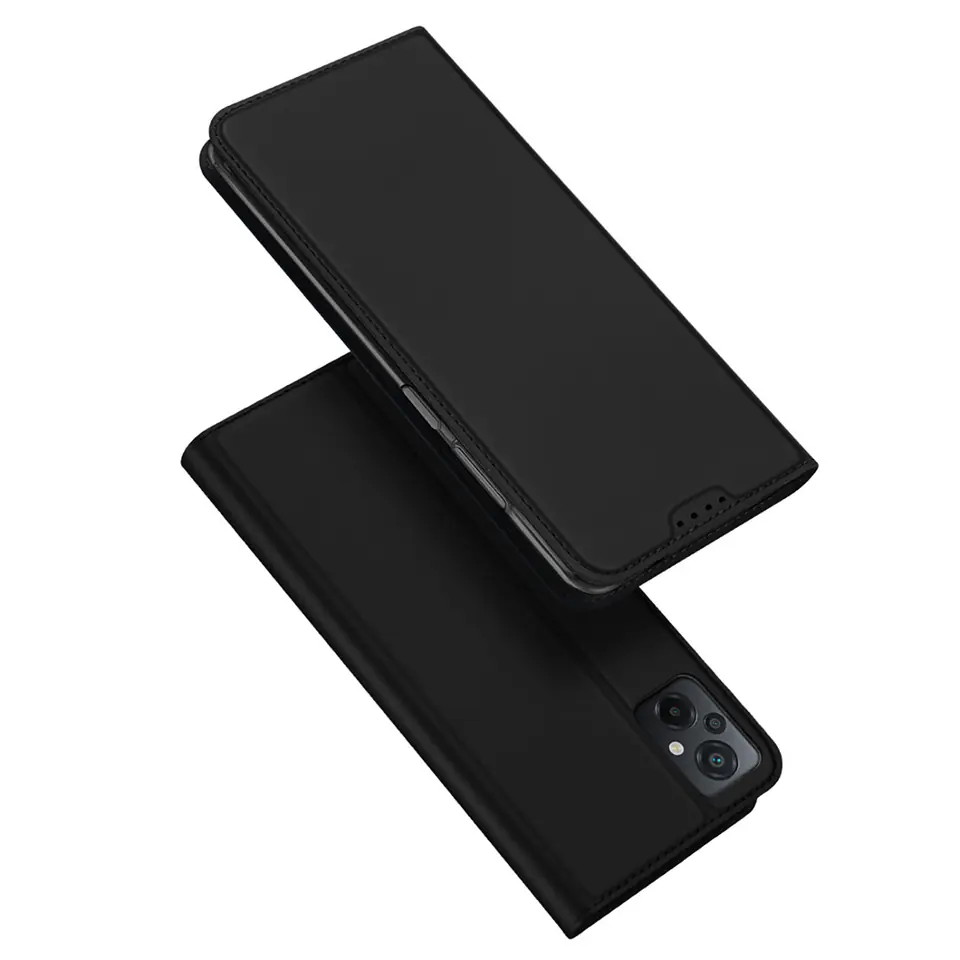 ⁨Dux Ducis Skin Pro etui Xiaomi Poco M5 portfel kabura pokrowiec z klapką czarny⁩ w sklepie Wasserman.eu