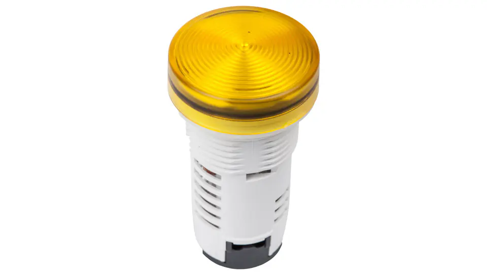 ⁨Lampka sygnalizacyjna 22mm żółta 24V AC/DC LED XB7EV05BP⁩ w sklepie Wasserman.eu