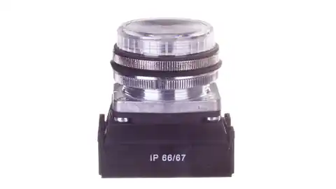 ⁨Lampka sygnalizacyjna 30mm biała 24-230V AC/DC W0-LDU1-NEF30LD B⁩ w sklepie Wasserman.eu