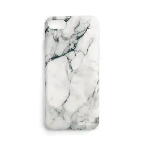 ⁨Wozinsky Marble żelowe etui pokrowiec marmur Xiaomi Redmi 10X 4G / Xiaomi Redmi Note 9 biały⁩ w sklepie Wasserman.eu