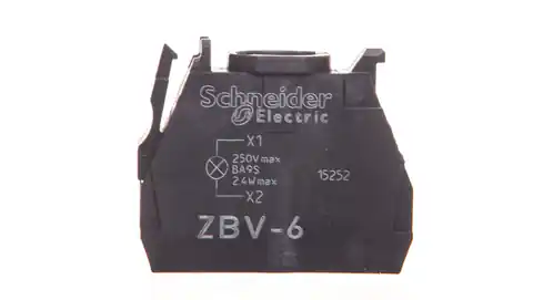⁨Zestaw świetlny O22 bez żarówki BA9S 250V ZBV6⁩ w sklepie Wasserman.eu