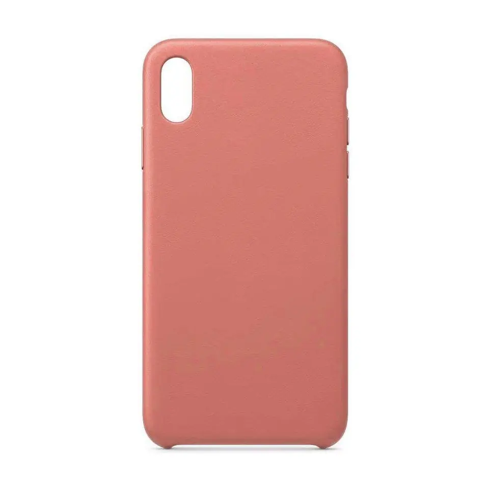 ⁨ECO Leather skórzane etui pokrowiec ze skóry ekologicznej iPhone 12 mini różowy⁩ w sklepie Wasserman.eu