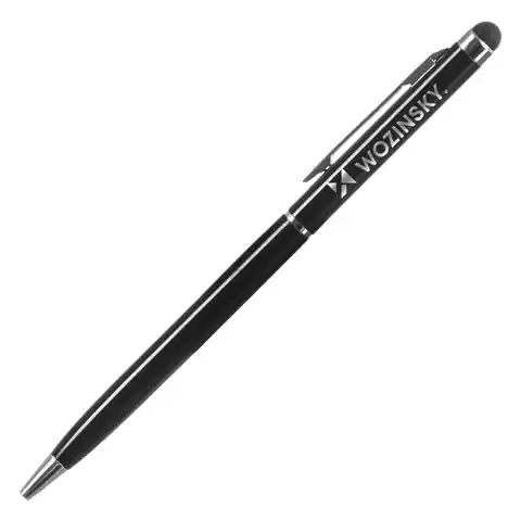 ⁨Wozinsky długopis rysik do ekranów dotykowych tabletu smartfona czarny⁩ w sklepie Wasserman.eu