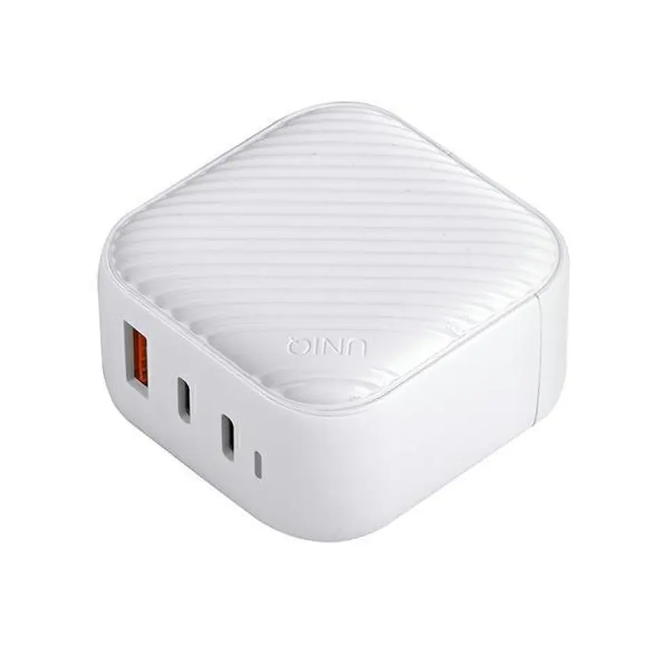 ⁨UNIQ Ład. mow. Verge Pro 66W Gan USB-C white/cloud white⁩ at Wasserman.eu