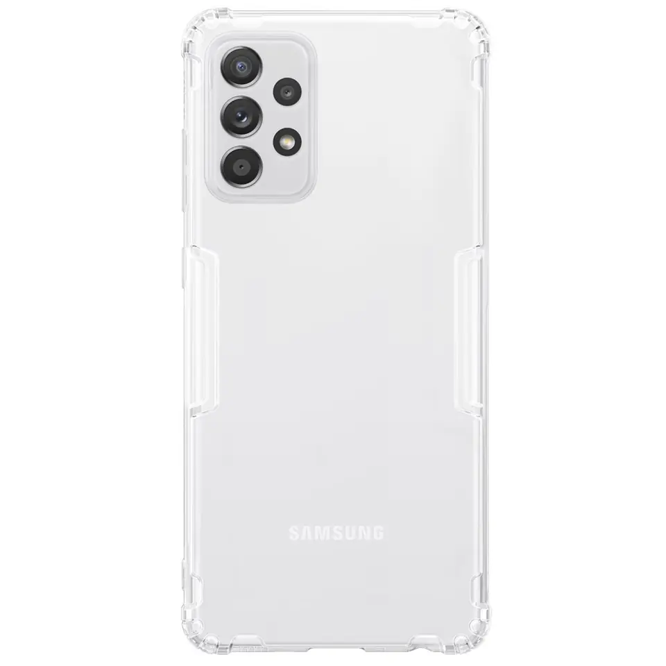 ⁨Nillkin Nature żelowe etui pokrowiec ultra slim Samsung Galaxy A72 4G przezroczysty⁩ w sklepie Wasserman.eu