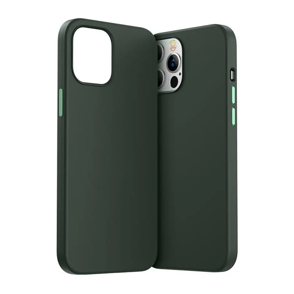 ⁨Joyroom Color Series ochronne etui do iPhone 12 Pro Max zielony (JR-BP800)⁩ w sklepie Wasserman.eu