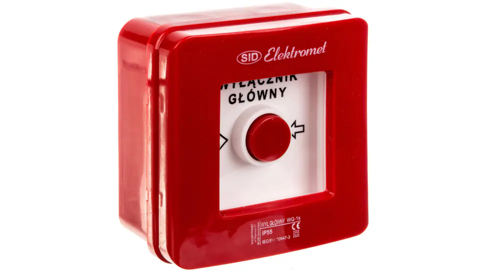 Wyłącznik alarmowy samoczynny natynkowy WG-1s IP-55 921440 w sklepie Wasserman.eu