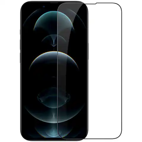 ⁨Nillkin CP+PRO ultracienkie szkło hartowane na cały ekran z ramką 0,2 mm 9H iPhone 13 mini czarny⁩ w sklepie Wasserman.eu
