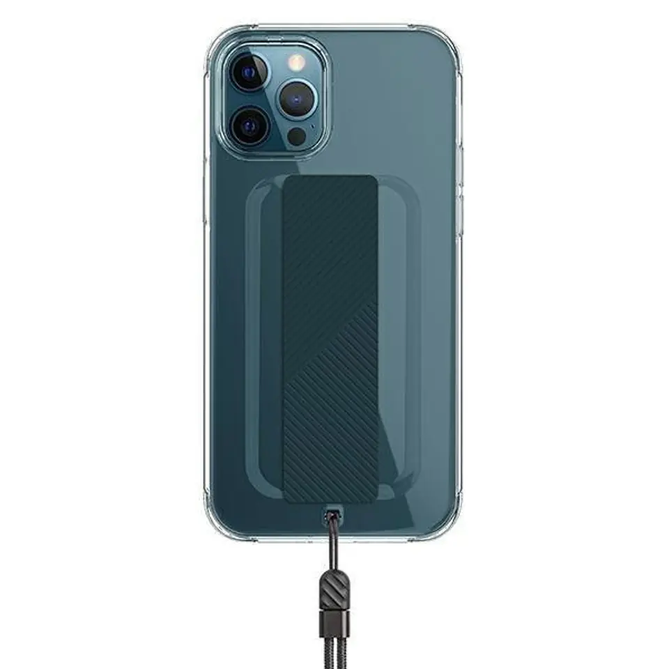 ⁨UNIQ etui Heldro iPhone 12 Pro Max 6,7" przezroczysty/clear Antimicrobial⁩ w sklepie Wasserman.eu