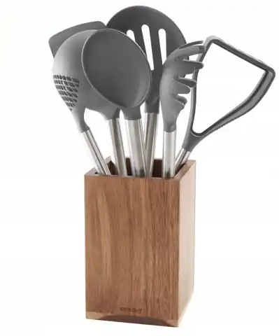 ⁨6 piece set of acacia kitchen utensils Kinghoff KH-1325⁩ at Wasserman.eu