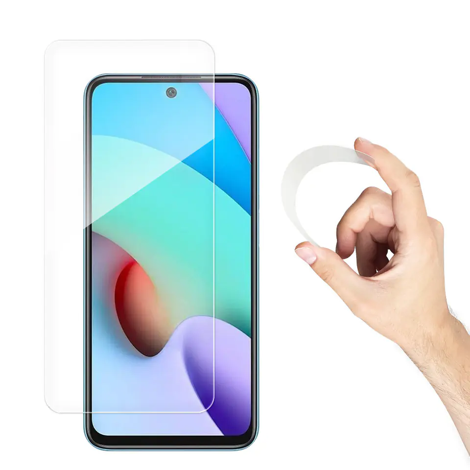 ⁨Wozinsky Nano Flexi hybrydowa elastyczna folia szklana szkło hartowane Xiaomi Redmi 10⁩ w sklepie Wasserman.eu