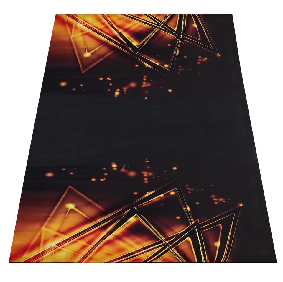 ⁨Dywan BLACK and GOLD N 14 : Kolor - czarny, Rozmiar - 80 x 150 cm⁩ w sklepie Wasserman.eu