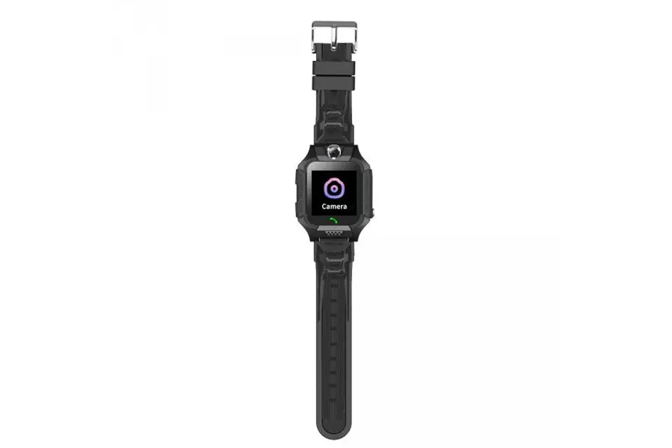 ⁨Smartwatch dla dzieci GoGPS K24 (czarny)⁩ w sklepie Wasserman.eu