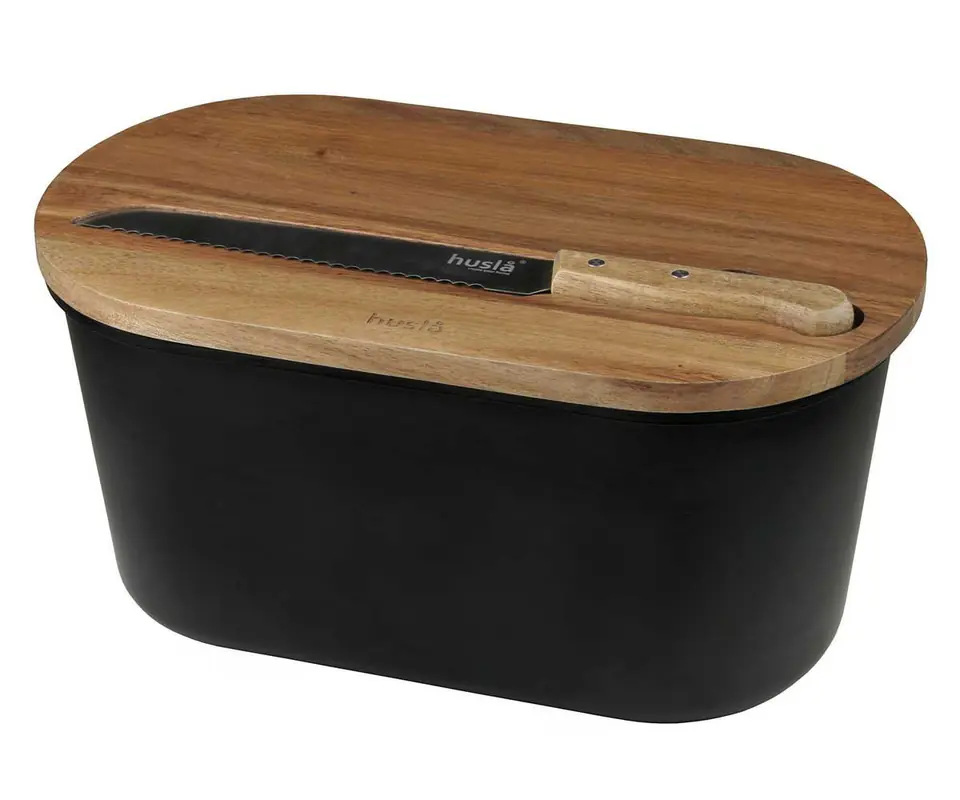 ⁨HUSLA BREAD WITH CUTTING BOARD AND KNIFE 73935⁩ at Wasserman.eu