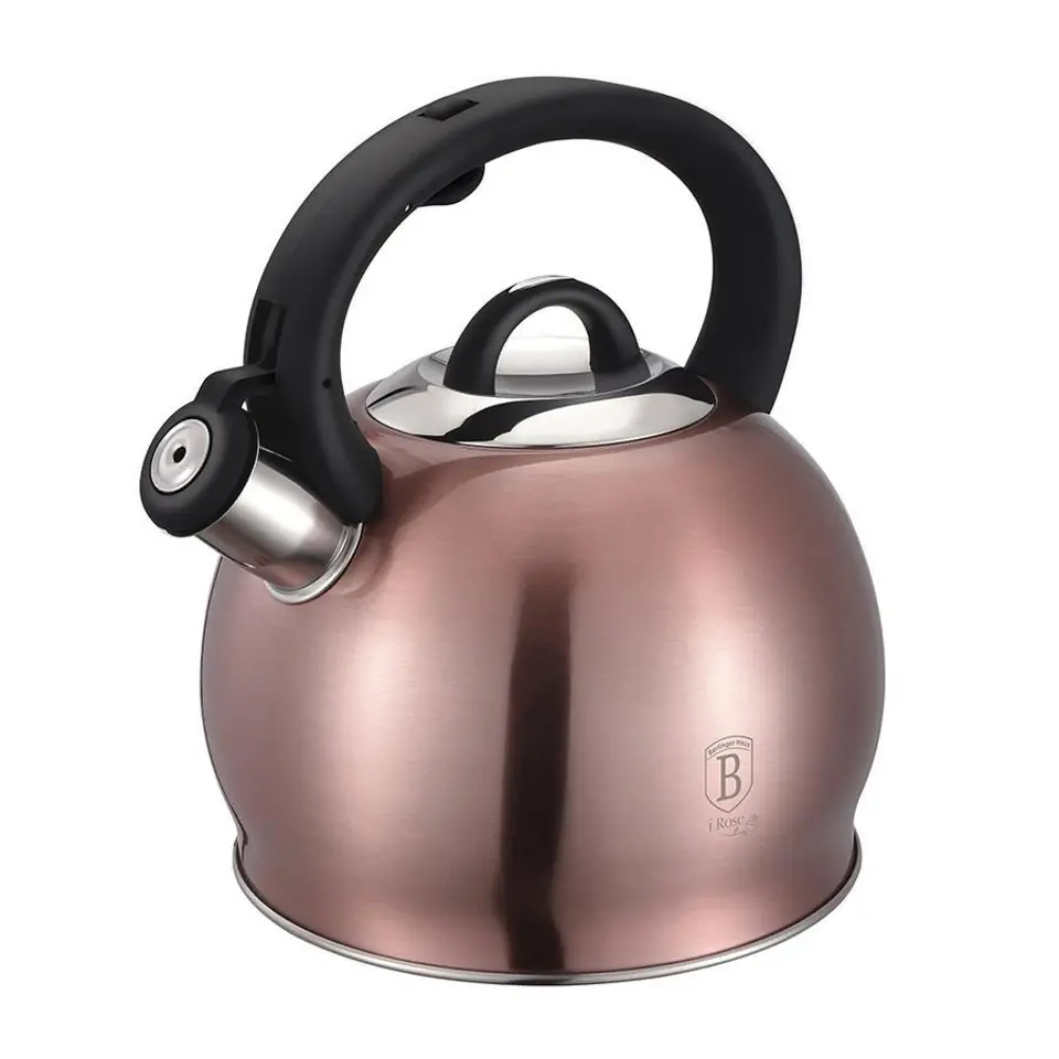 ⁨KETTLE 3L BERLINGER HAUS WITH WHISTLE BH-1077 I-ROSE⁩ at Wasserman.eu