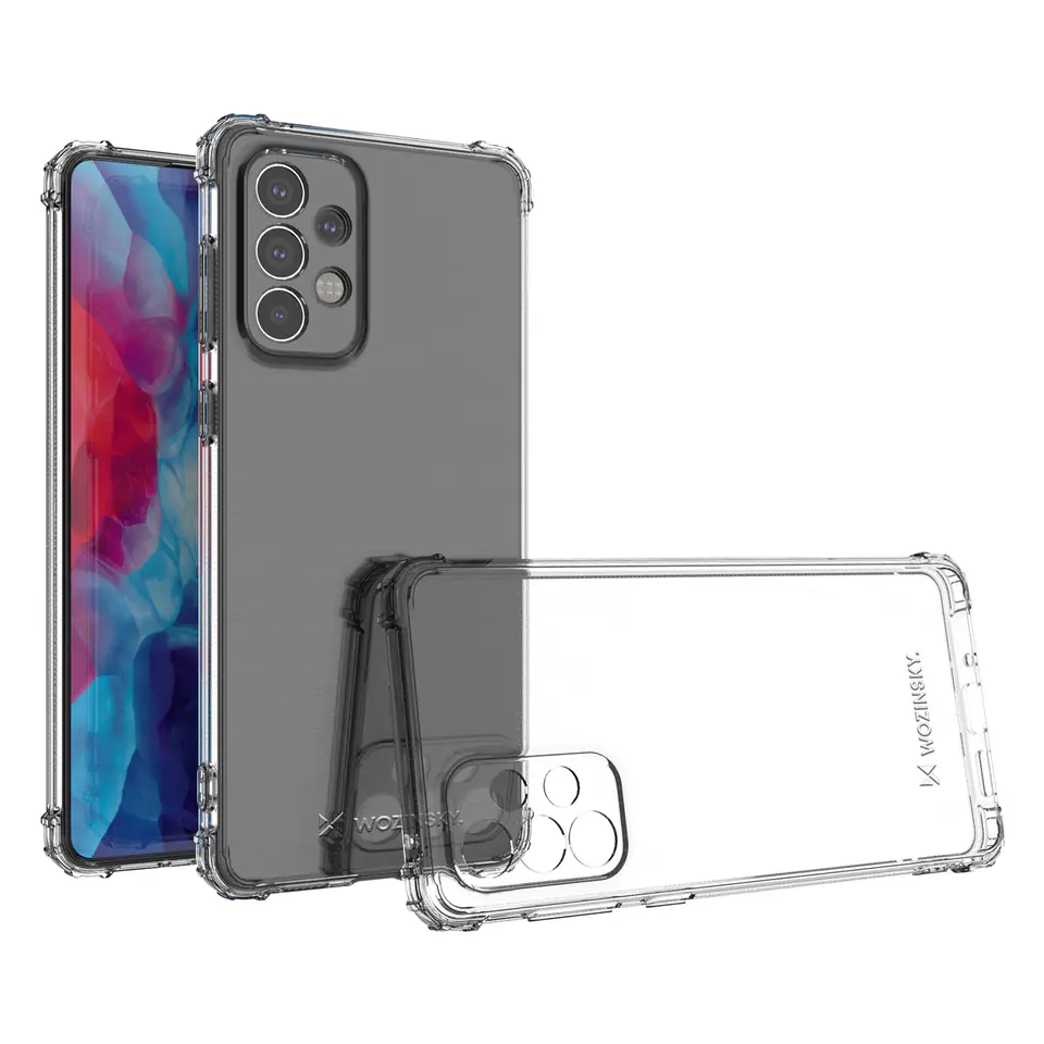 ⁨Wozinsky Anti Shock pancerne etui do Samsung Galaxy A73 przezroczysty⁩ w sklepie Wasserman.eu