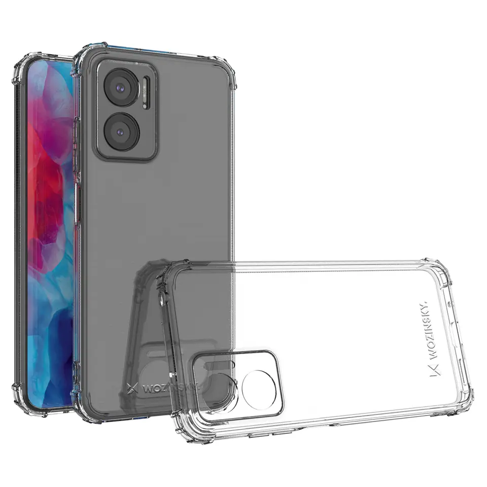 ⁨Wozinsky Anti Shock pancerne etui do Xiaomi Redmi 10 przezroczysty⁩ w sklepie Wasserman.eu