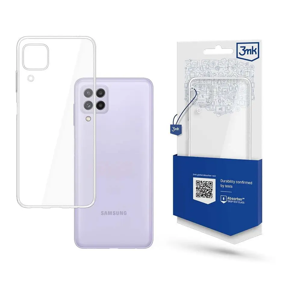 ⁨Samsung Galaxy A22 4G - 3mk Clear Case⁩ w sklepie Wasserman.eu