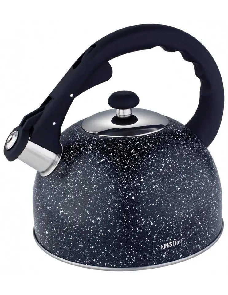 ⁨KETTLE WITH WHISTLE 2,6L KINGHOFF KH-1406 MARBLE⁩ at Wasserman.eu