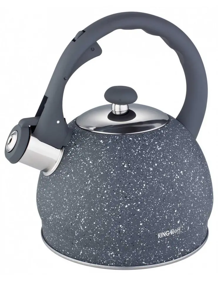 ⁨KETTLE WITH WHISTLE 2L KINGHOFF KH-1405 MARBLE⁩ at Wasserman.eu