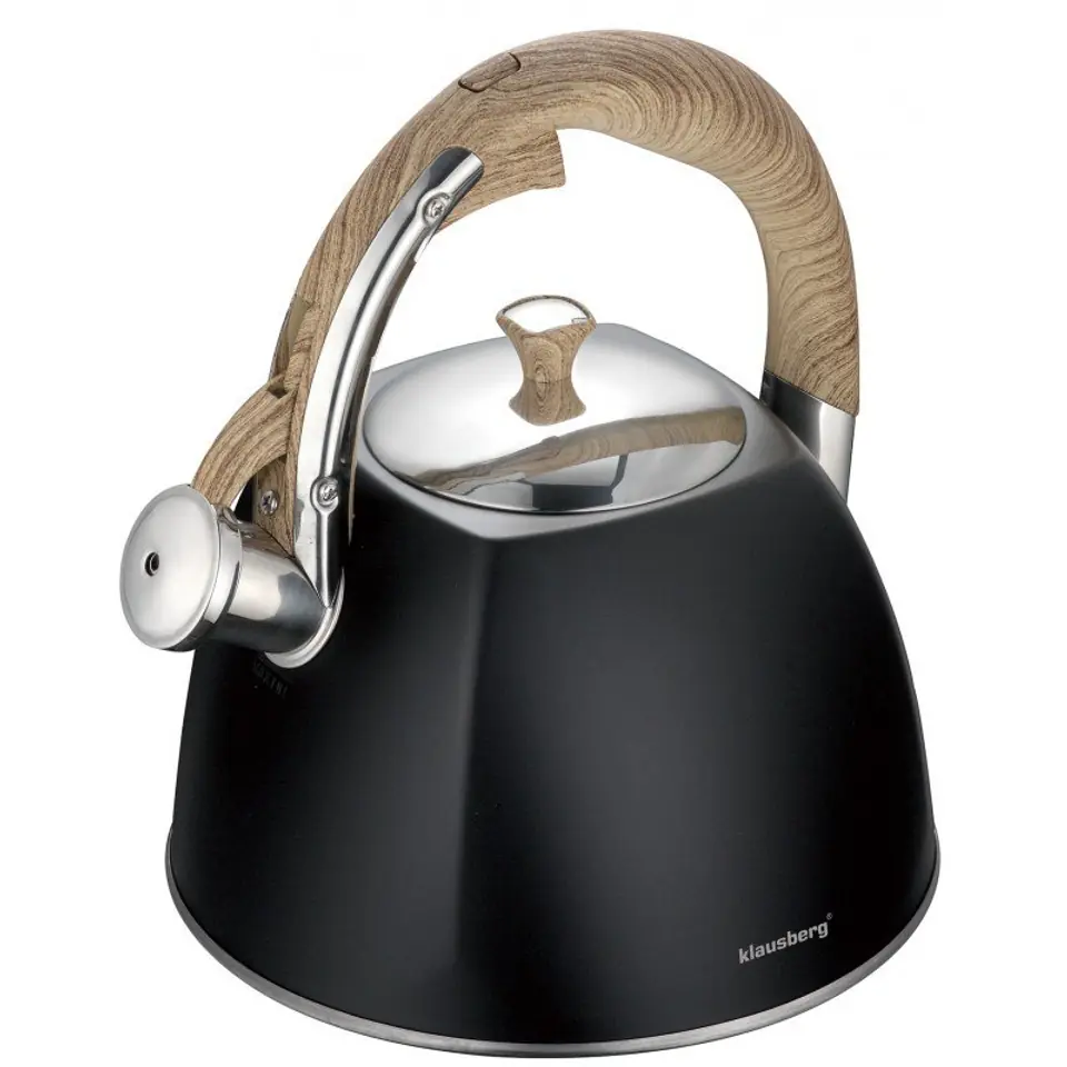 ⁨KETTLE WITH WHISTLE KLAUSBERG 3L KB-7498⁩ at Wasserman.eu