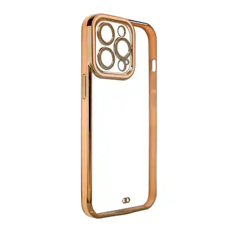 ⁨Fashion Case etui do Xiaomi Redmi Note 11 Pro żelowy pokrowiec ze złotą ramką złoty⁩ w sklepie Wasserman.eu