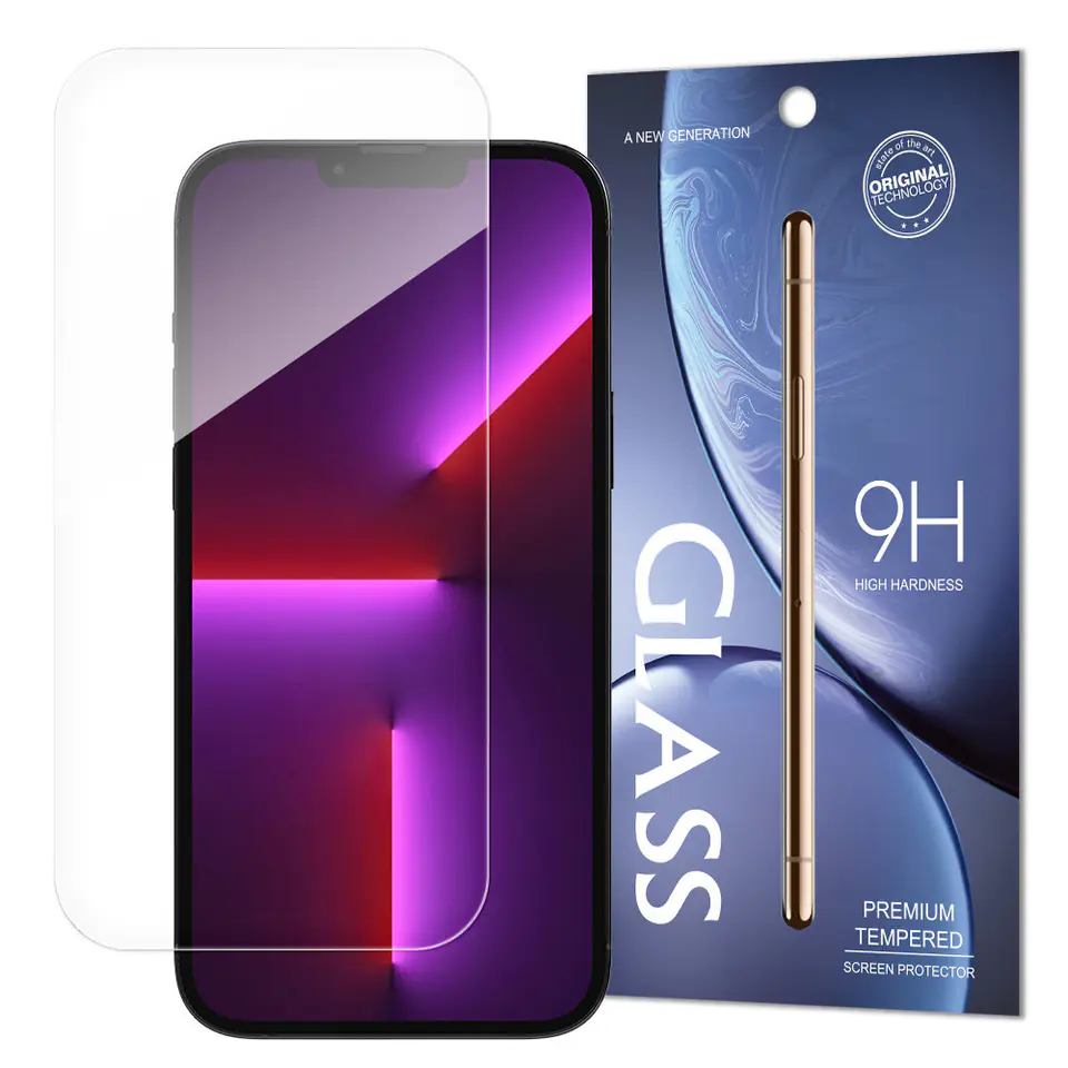 ⁨Tempered Glass szkło hartowane 9H iPhone 14 Pro Max (opakowanie – koperta)⁩ w sklepie Wasserman.eu