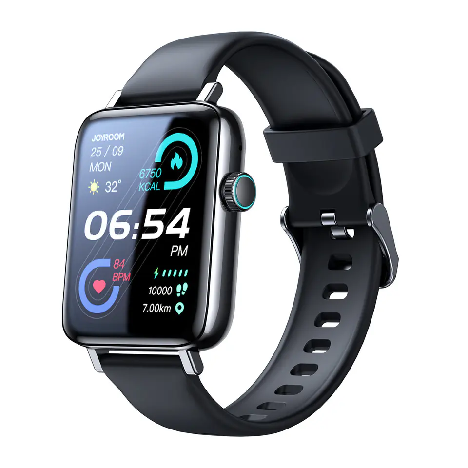 Joyroom smartwatch Fit-Life Series z funkcją odbierania połączeń IP68 czarny (JR-FT5) w sklepie Wasserman.eu