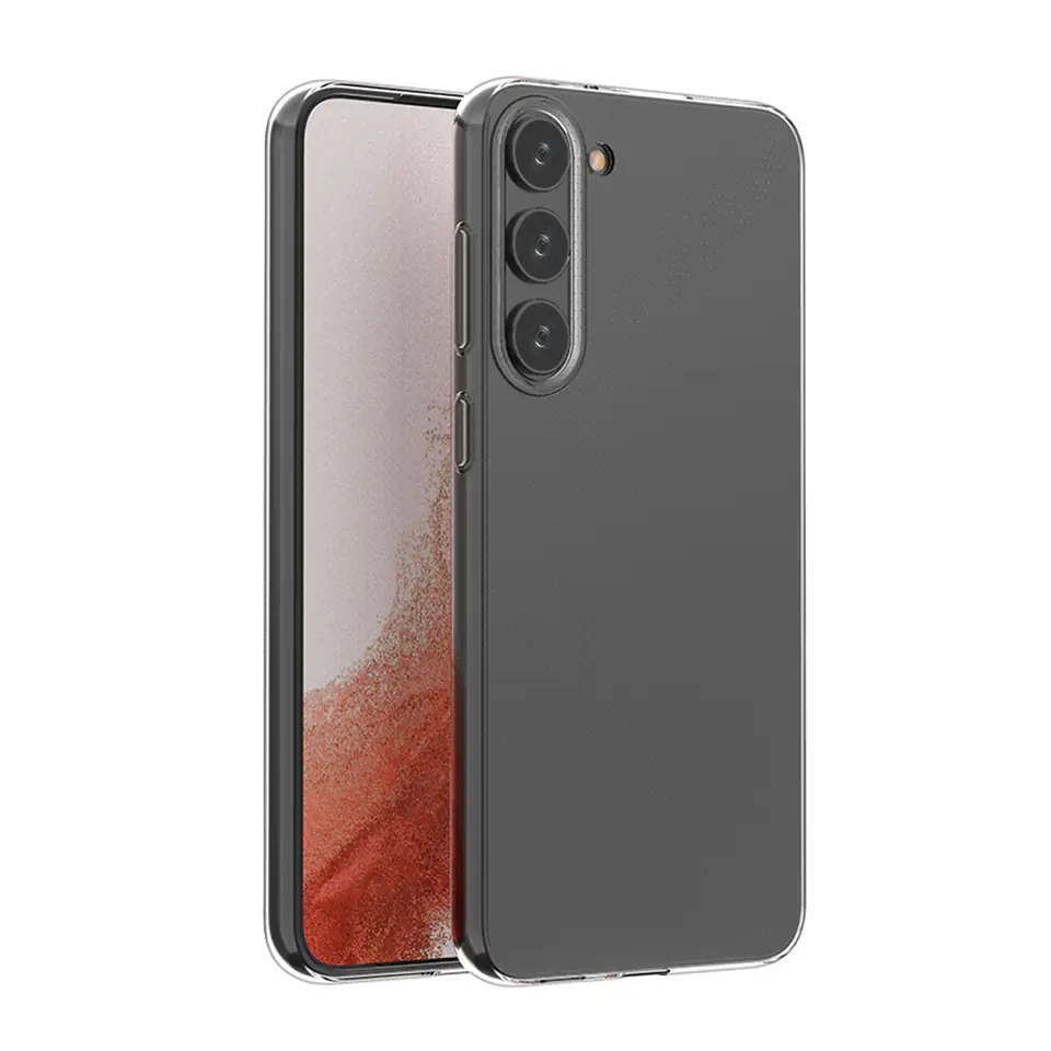 Etui cienki pokrowiec 0.5mm na Samsung Galaxy S23 - przezroczyste w sklepie Wasserman.eu