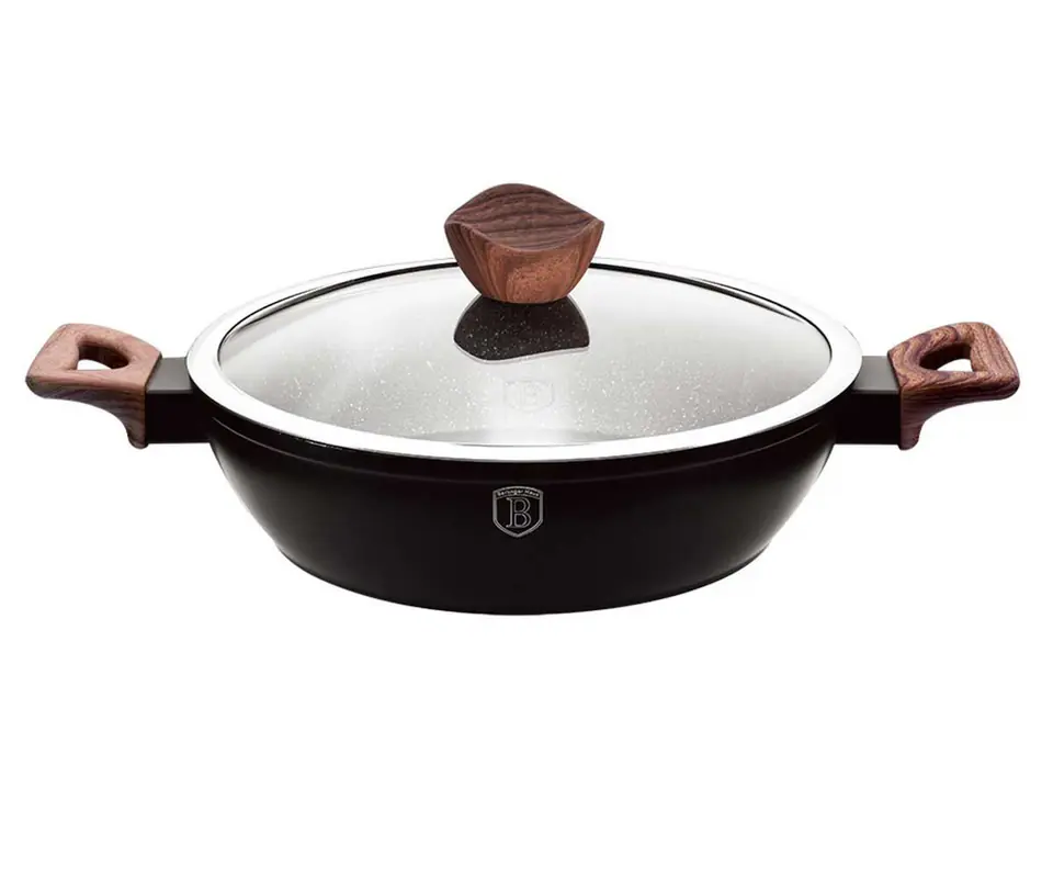 GRANITE POT BERLINGER 28cm BH-1739 EBONY ROSEWOOD at Wasserman.eu