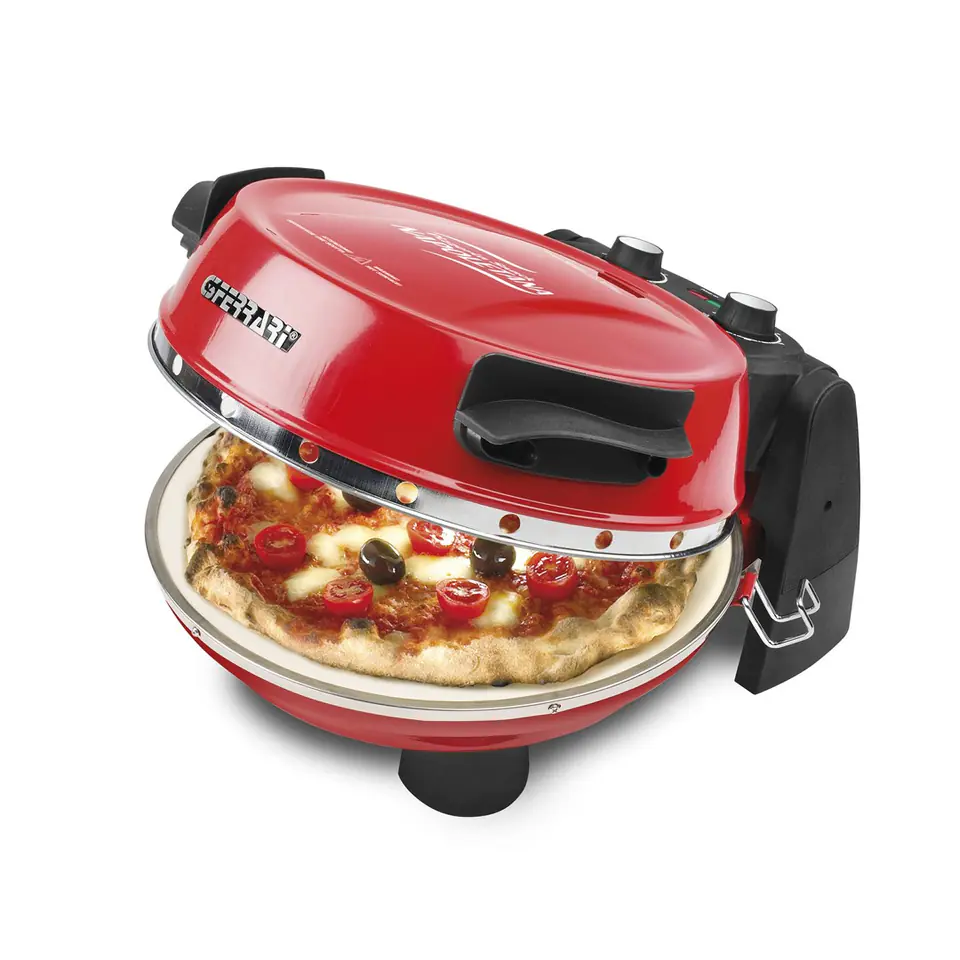 ⁨G3 Ferrari Pizzeria Snack Napoletana pizza maker/oven 1 pizza(s) 1200 W Black, Red⁩ at Wasserman.eu