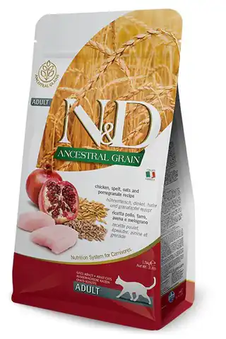 ⁨FARMINA N&D Ancestral Grain Chicken - dry cat food - 1,5 kg⁩ at Wasserman.eu
