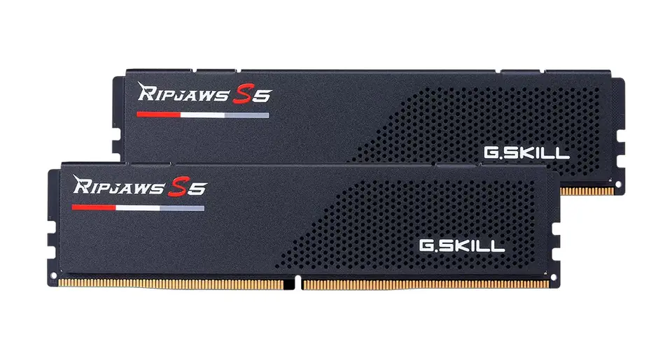 ⁨G.Skill Ripjaws S5 F5-5200J4040A24GX2-RS5K memory module 48 GB 2 x 24 GB DDR5 5200 MHz⁩ at Wasserman.eu