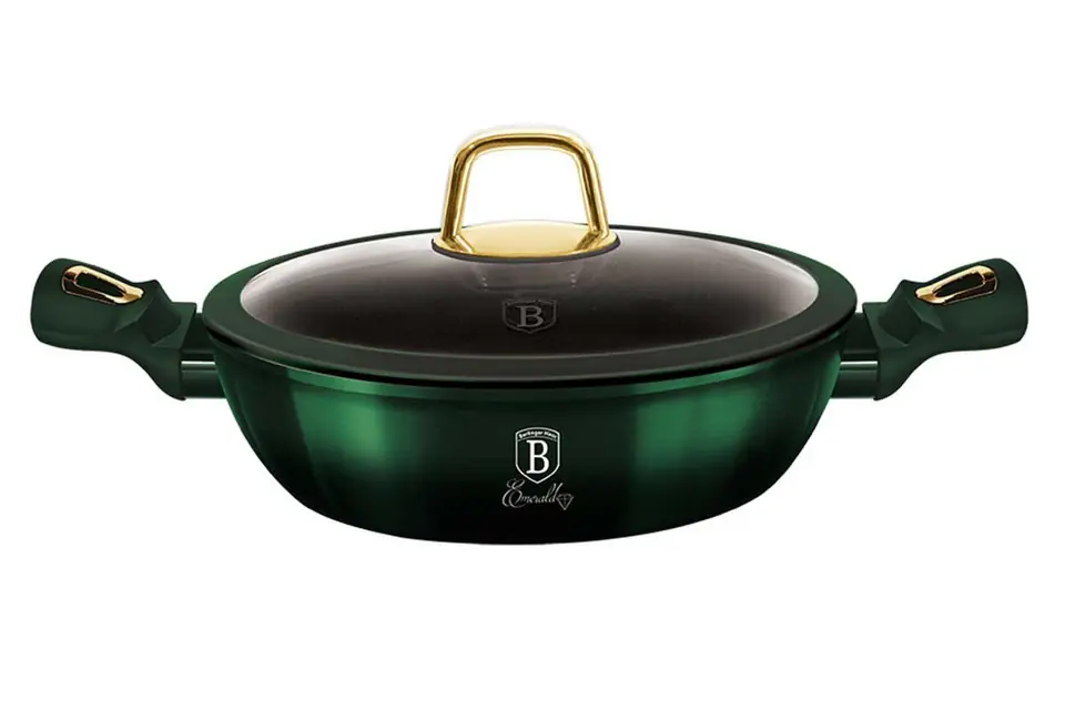 ⁨TITANIUM POT BERLINGER HAUS 28cm BH-6060 EMERALD⁩ at Wasserman.eu