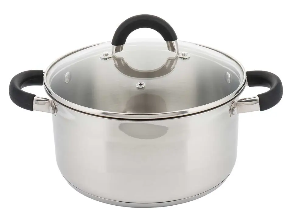POT WITH LID 24cm KINGHOFF KH-4346 6L at Wasserman.eu