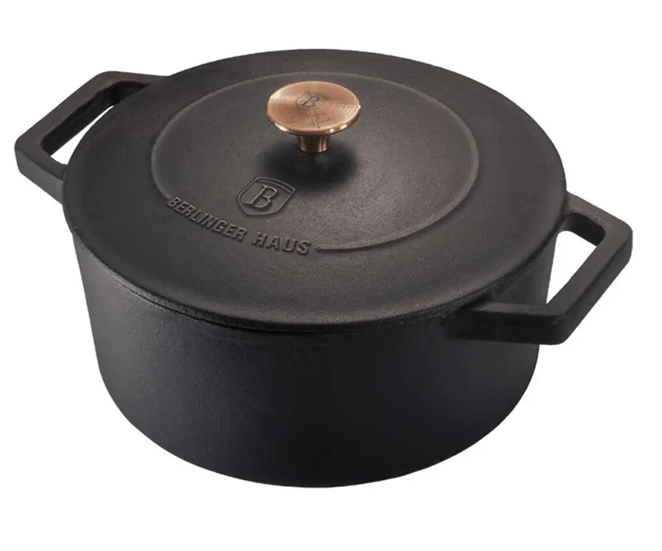 ⁨CAST IRON POT 20cm 2,7L BERLINGER HAUS BH-6491⁩ at Wasserman.eu