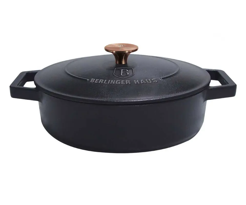 ⁨CAST IRON POT 26cm 2,6L BERLINGER HAUS BH-6493⁩ at Wasserman.eu