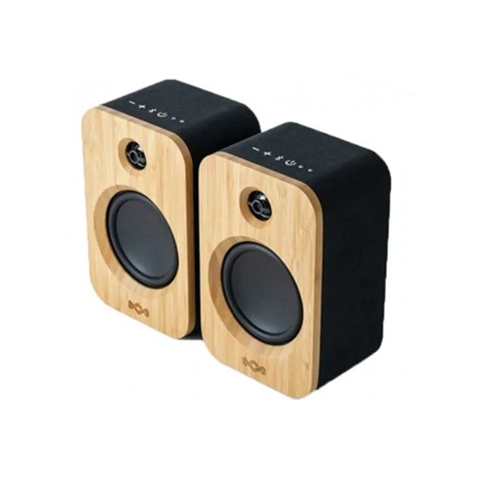 ⁨Marley Get Together Duo Speaker EM-JA019-SB 15 W, Bluetooth, Portable, Wireless connection, Black⁩ at Wasserman.eu