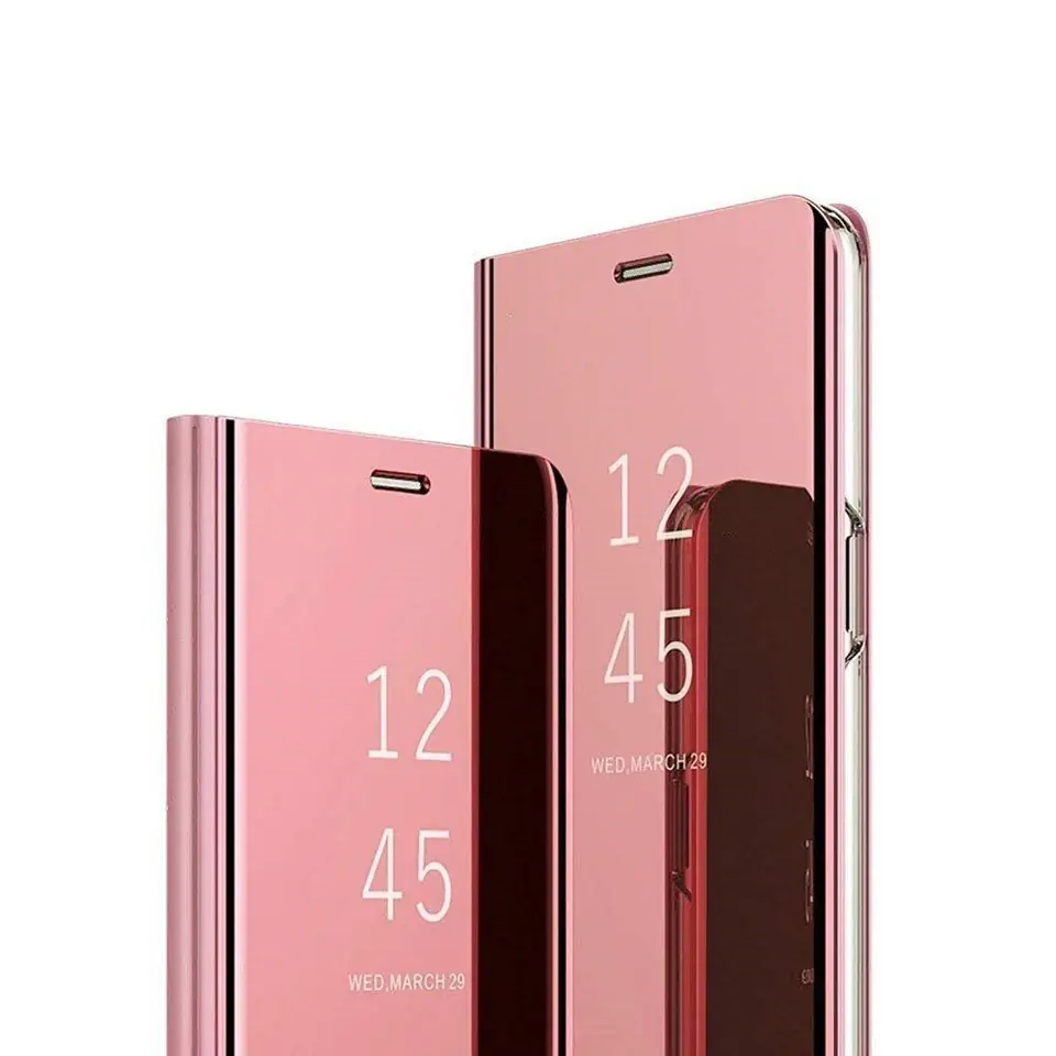 ⁨HUAWEI Y5P Clear View Cover with flap pink⁩ at Wasserman.eu