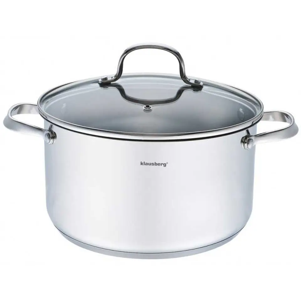 ⁨KLAUSBERG CASSEROLE WITH LID 5,9 L KB-7214⁩ at Wasserman.eu