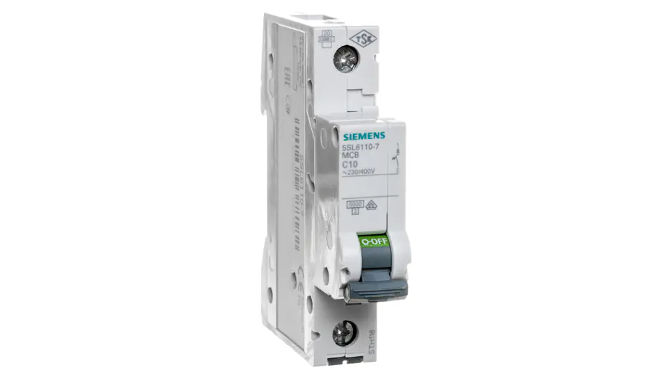 ⁨SENTRON 5SL6 1P C 10A 6kA AC 5SL6110-7⁩ at Wasserman.eu